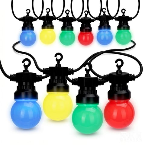 ⁨GIRLANDA OGRODOWA PARTY LIGHT 20LED G50 14,5M TIMER MOŻLIWOŚĆ ŁĄCZENIA KOLOR⁩ w sklepie Wasserman.eu
