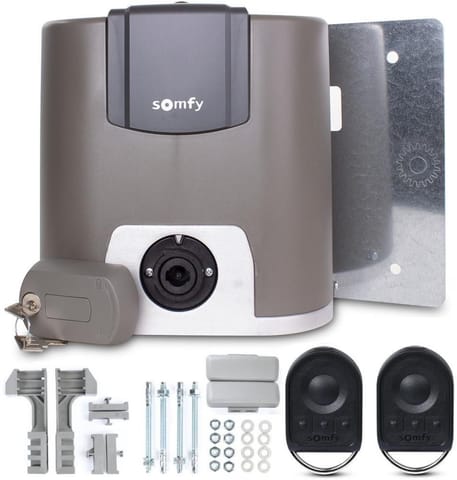 ⁨Zestaw Somfy Elixo 3S+ M IO Standard Pack do 600kg bram przesuwnych⁩ w sklepie Wasserman.eu