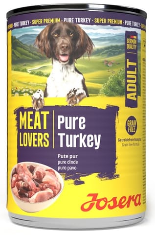 ⁨Josera Pies Meat Lovers Pure Indyk puszka 400g⁩ w sklepie Wasserman.eu