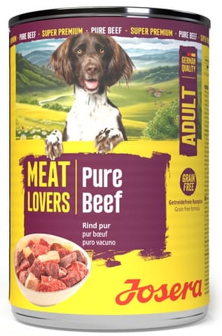 ⁨Josera Pies Meat Lovers Pure Wołowina puszka 400g⁩ w sklepie Wasserman.eu