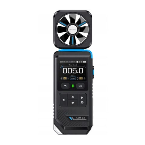 ⁨Cyfrowy anemometr FNIRSI FAM-02⁩ w sklepie Wasserman.eu