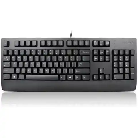⁨Lenovo | Essential | Preferred Pro II USB Keyboard - US English with Euro symbol | Standard | Wired | US | Black | Numeric keypa⁩ w sklepie Wasserman.eu
