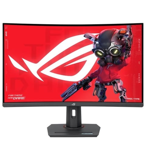 ⁨Monitor 32 cale XG32WCS ROG S 180Hz DP HDMI USB-C⁩ w sklepie Wasserman.eu
