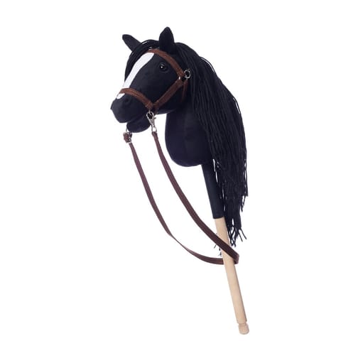 ⁨Horse on a stick HOPPIHORSE Hobby Horse A4 black⁩ at Wasserman.eu