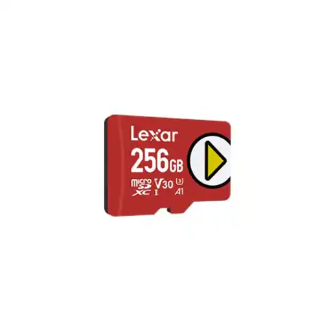 ⁨Lexar Play UHS-I MicroSDXC, 256 GB, Flash memory class 10, Red, 150 MB/s⁩ at Wasserman.eu