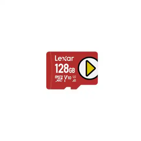 ⁨Lexar UHS-I MicroSDXC, 128 GB, Flash memory class 10, Red, A1, V10, U1, 150 MB/s⁩ at Wasserman.eu