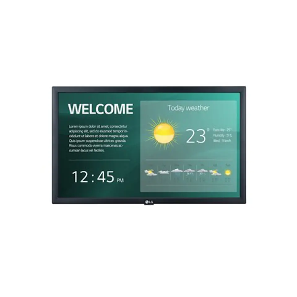 ⁨LG 22SM3G-B 21.5" 1920x1080/250cd/m2/14ms/ HDMI USB | LG | 22SM3G | 21.5 " | Landscape | 16/7 | WebOS | 250 cd/m² | 1920 x 1080⁩ w sklepie Wasserman.eu