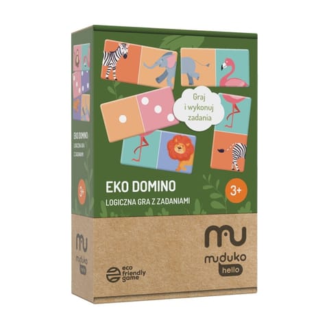 ⁨EKO DOMINO LOGICZNA GRA⁩ w sklepie Wasserman.eu