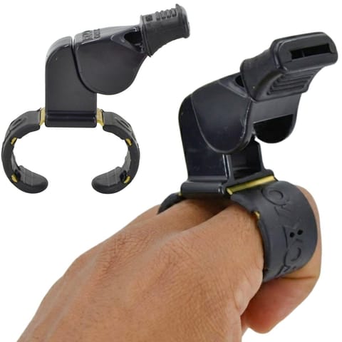 ⁨Gwizdek FOX 40 Classic Official Fingergrip CMG 9609 (kolor Czarny, rozmiar N/A)⁩ w sklepie Wasserman.eu