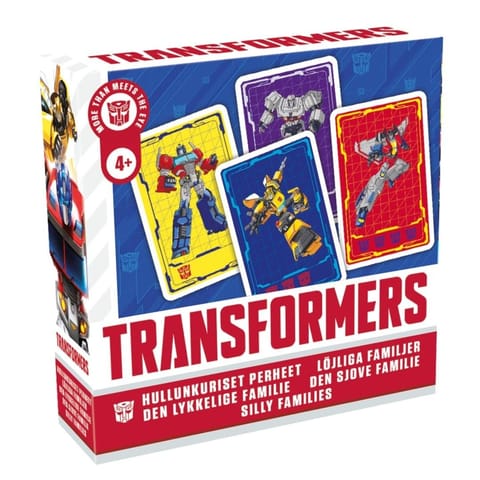 ⁨Kwartet Transformers - gra karciana⁩ w sklepie Wasserman.eu