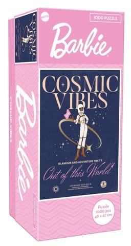 ⁨Puzzle 1000 Barbie Cosmic Vibes⁩ w sklepie Wasserman.eu