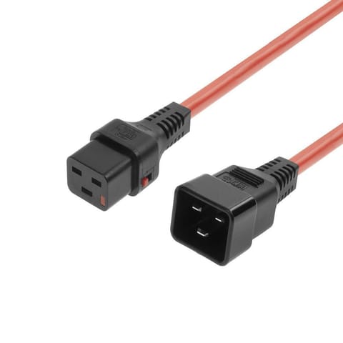 ⁨MicroConnect Powercord C19 IEC Lock - C20⁩ w sklepie Wasserman.eu