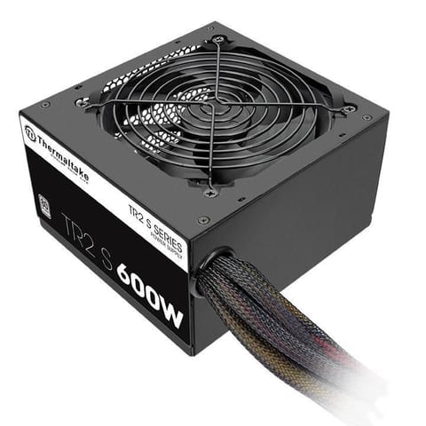 ⁨Thermaltake TRS-600AH2NK power supply unit 600 W 20+4 pin ATX ATX Black⁩ at Wasserman.eu