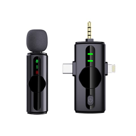 ⁨PLATINET WIRELESS LAVALIER MICROPHONE MIKROFON KOŁNIERZYKOWY SINGLE SET [46293]⁩ w sklepie Wasserman.eu