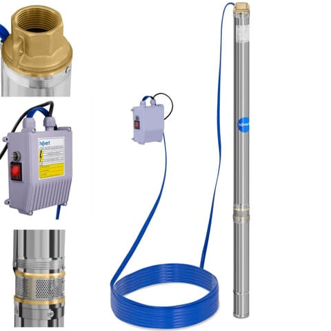 ⁨Pompa głębinowa do studni głębinowej 3800 L/godz. do 85 m⁩ w sklepie Wasserman.eu