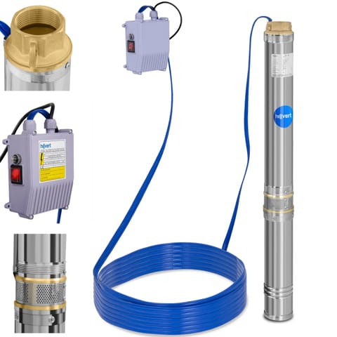 ⁨Pompa głębinowa do studni głębinowej 10800 L/godz. do 54 m⁩ w sklepie Wasserman.eu