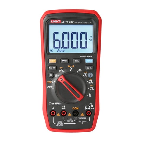 ⁨Multimetr cyfrowy Uni-T True RMS UT17B MAX⁩ w sklepie Wasserman.eu