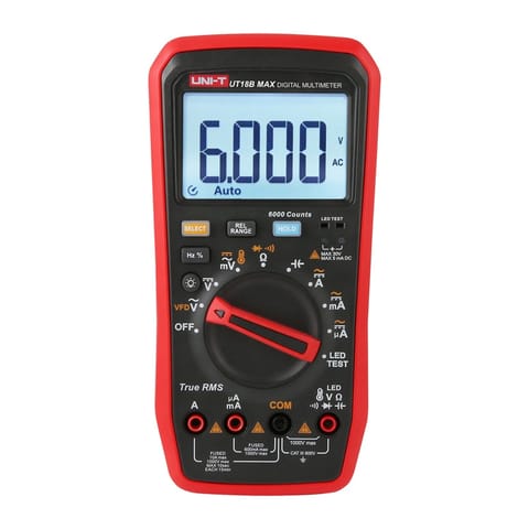 ⁨Multimetr cyfrowy Uni-T True RMS UT18B MAX⁩ w sklepie Wasserman.eu