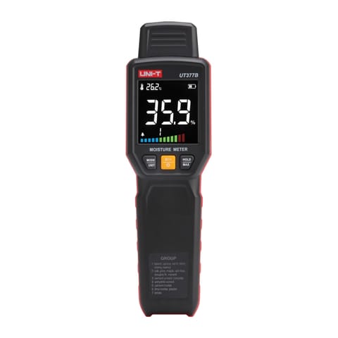 ⁨Miernik wilgotności drewna Uni-T UT377B⁩ w sklepie Wasserman.eu