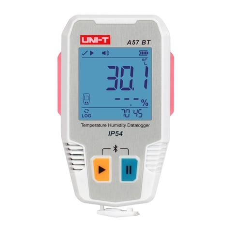 ⁨Rejestrator temperatury i wilgotności Uni-T Bluetooth A57 BT⁩ w sklepie Wasserman.eu