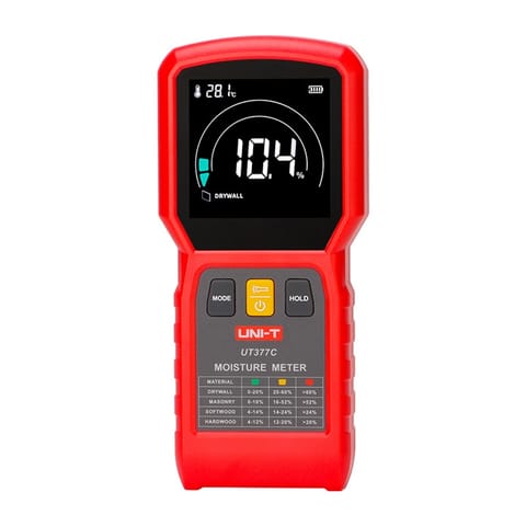 ⁨Bezszpilkowy miernik wilgotności Uni-T UT377C⁩ w sklepie Wasserman.eu