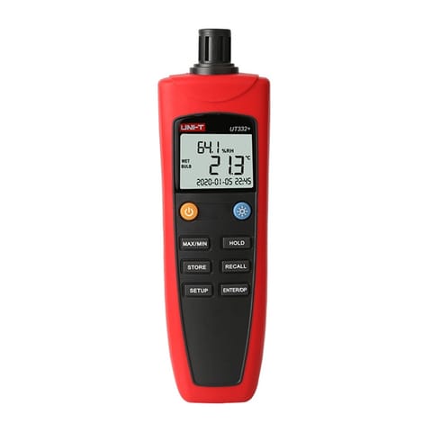 ⁨Miernik temperatury i wilgotności Uni-T UT332+⁩ w sklepie Wasserman.eu