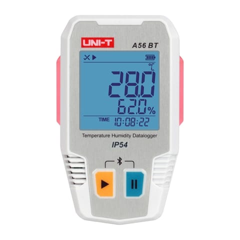 ⁨Rejestrator temperatury i wilgotności Bluetooth Uni-T A56 BT⁩ w sklepie Wasserman.eu