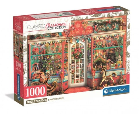 ⁨Puzzle 1000 Compact Holiday Shop⁩ w sklepie Wasserman.eu