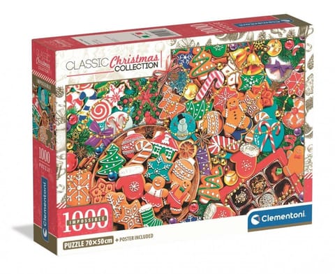 ⁨Puzzle 1000 Impossible Christmas Treats⁩ w sklepie Wasserman.eu