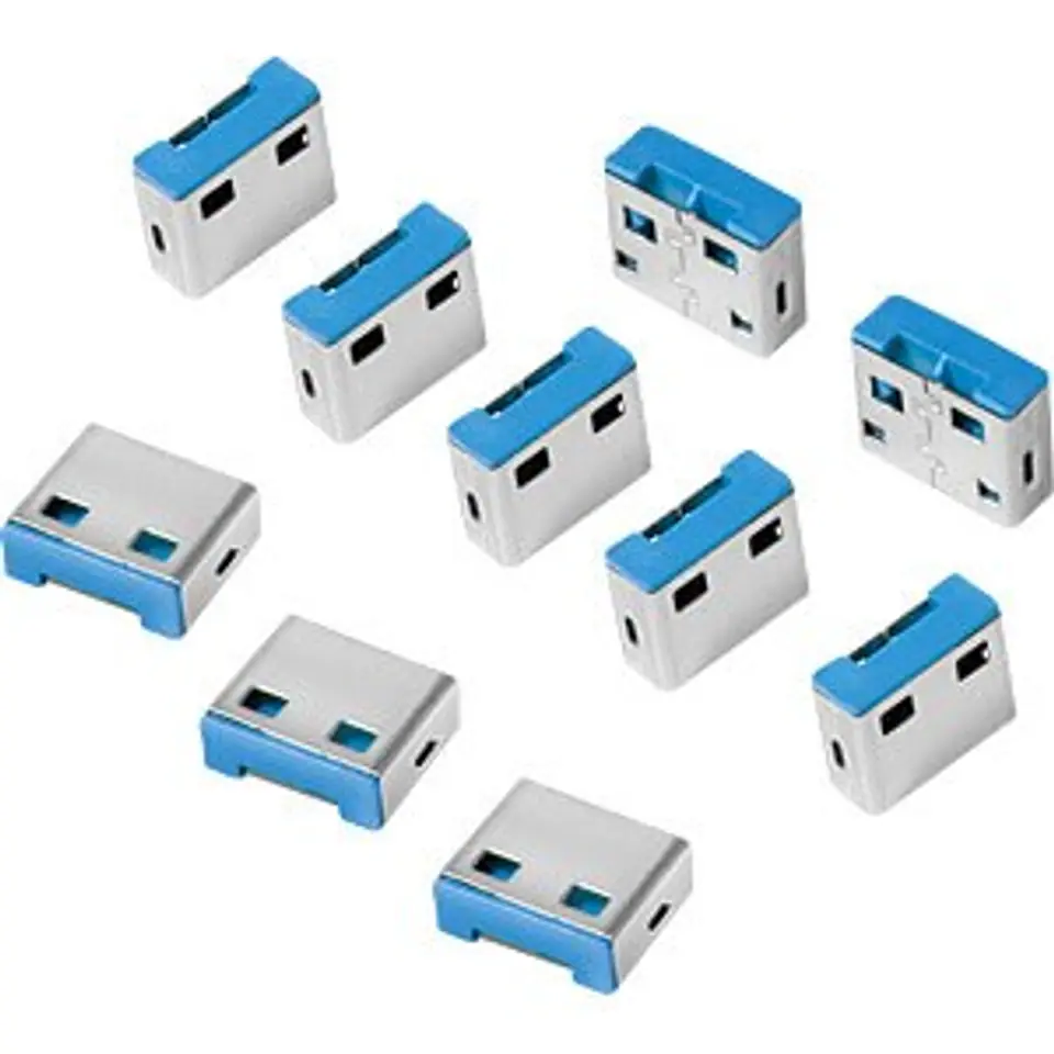 ⁨Logilink 10 Locks AU0046 Blue⁩ at Wasserman.eu