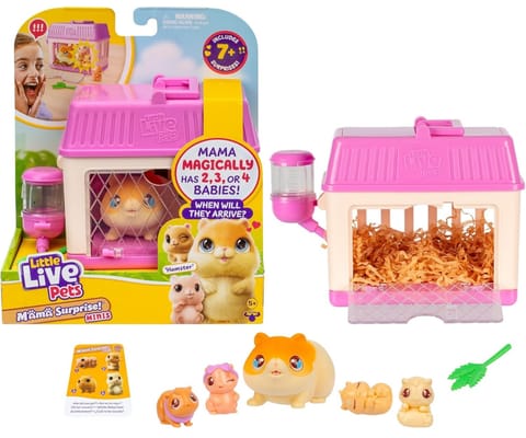 ⁨Moose 26626 Little Live Pets Mama Surprise Minis Chomik⁩ w sklepie Wasserman.eu