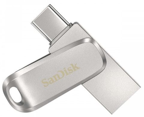 ⁨SanDisk Ultra Dual Drive Luxe USB flash drive 32 GB USB Type-A / USB Type-C 3.2 Gen 1 (3.1 Gen 1) Stainless steel⁩ at Wasserman.eu