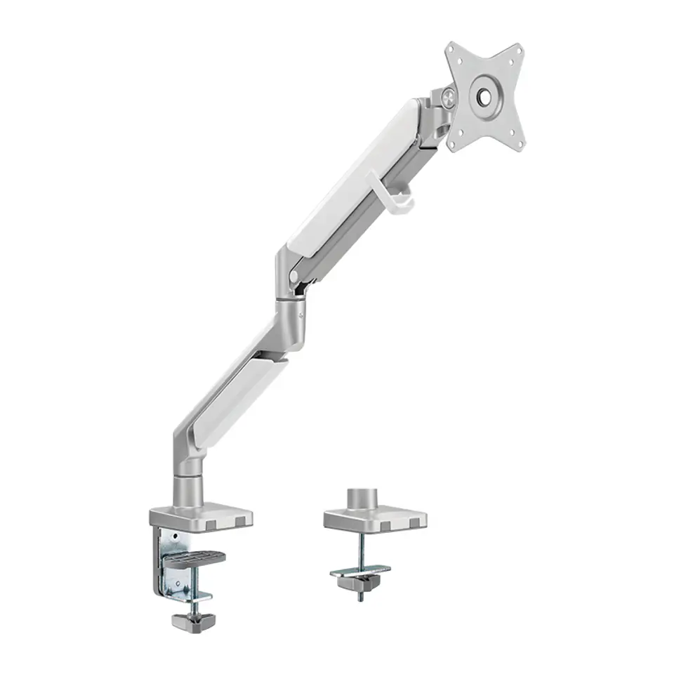 ⁨Logilink BP0086 Desk Mount, 17-32", Maximum weight (capacity) 9 kg, Silver⁩ at Wasserman.eu