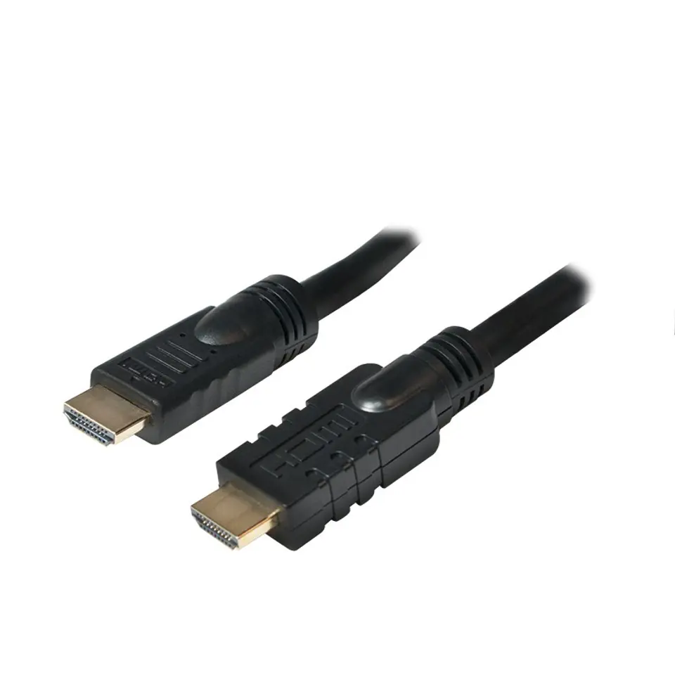 ⁨Logilink CHA0025 HDMI Cable, Active, M/M, 25m, black⁩ w sklepie Wasserman.eu