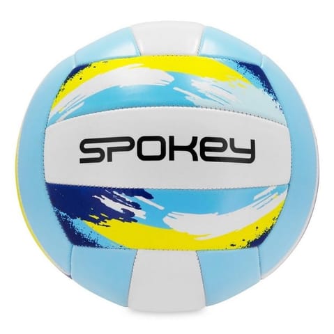 ⁨Piłka Spokey Libero SPK (kolor Biały. Niebieski. Żółty, rozmiar 5)⁩ w sklepie Wasserman.eu