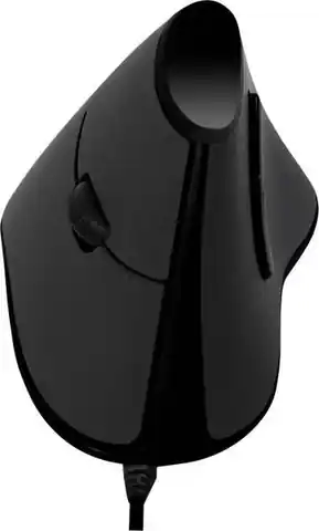 ⁨Logilink Ergonomic Vertical Mouse ID0158 Wired, Black⁩ at Wasserman.eu