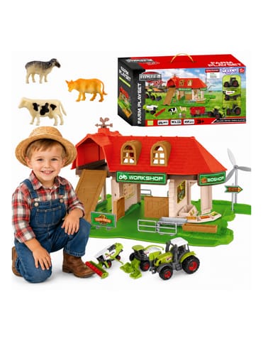 WOOPIE Zestaw Farma Zagroda Traktory + Figurki 42 el. w sklepie Wasserman.eu