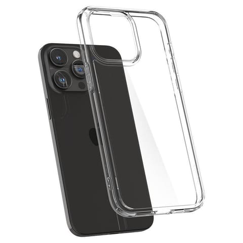⁨Etui pokrowiec na iPhone 15 Pro Crystal Hybrid - przezroczysty⁩ w sklepie Wasserman.eu