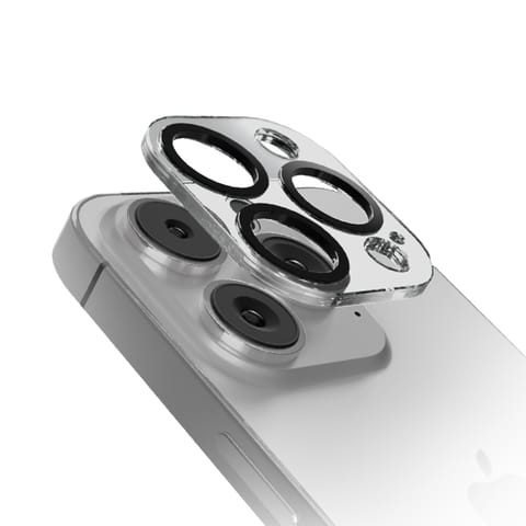 ⁨Szkło hartowane na wyspę aparatu do iPhone 14 Pro / 14 Pro Max D3O⁩ w sklepie Wasserman.eu