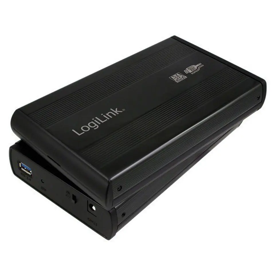 ⁨Logilink | Storage enclosure | Enclosure 3,5 Inch S-SATA HDD USB 3.0 Alu | Hard drive | 3.5" | SATA 3Gb/s | USB 3.0⁩ w sklepie Wasserman.eu