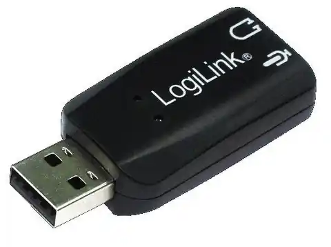 ⁨Adapter audio USB Logilink, efekt dźwiękowy 5.1⁩ w sklepie Wasserman.eu