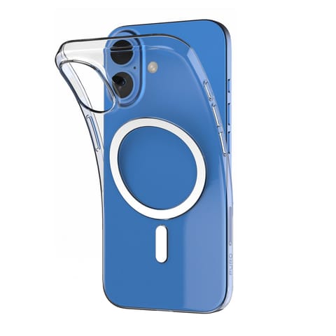⁨Etui silikonowe do iPhone 16 Plus 03 Mag MagSafe - przeroczyste⁩ w sklepie Wasserman.eu
