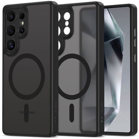 ⁨Etui pokrowiec case na Samsung Galaxy S25 Ultra MagCam MagSafe - czarny⁩ w sklepie Wasserman.eu
