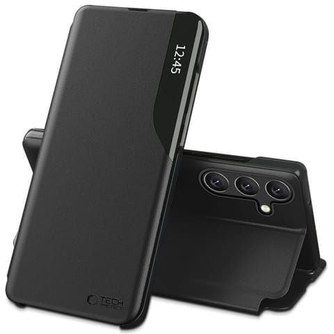 ⁨Etui case na Samsung Galaxy A56 5G Smart View - czarny⁩ w sklepie Wasserman.eu