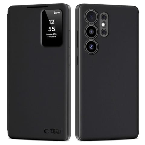 ⁨Etui pokrowiec na Samsung Galaxy S25 Ultra Smart Wallet - czarny mat⁩ w sklepie Wasserman.eu