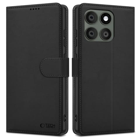 ⁨Etui pokrowiec na Motorola Edge 60 Pro Wallet - czarny⁩ w sklepie Wasserman.eu