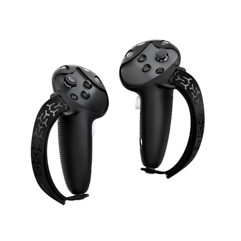 ⁨Uchwyty na kontrolery do Meta Quest 3 i 3S - czarne⁩ w sklepie Wasserman.eu