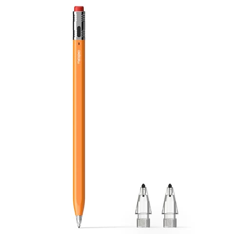 ⁨Rysik do iPada 3 końcówki USB-C Pencil Air8 Pro X - pomarańczowy⁩ w sklepie Wasserman.eu