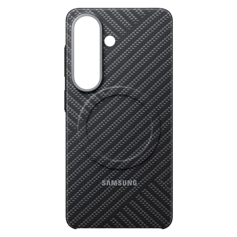 ⁨Etui do Samsung Galaxy S26 Samsung Carbon Magnet Case MagSafe - szare⁩ w sklepie Wasserman.eu