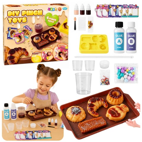 ⁨Zestaw Kreatywny Do Robienia Gniotków Słodkości Ciastek DIY Squishy⁩ w sklepie Wasserman.eu
